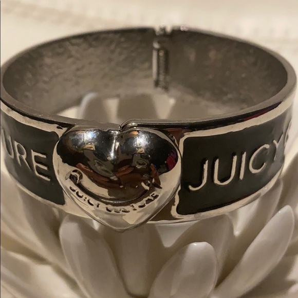 Juicy Bangle Bracelet Black & Silver - Picture 2 of 6